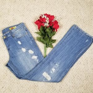 Blank NYC Distressed Jeans Size 28